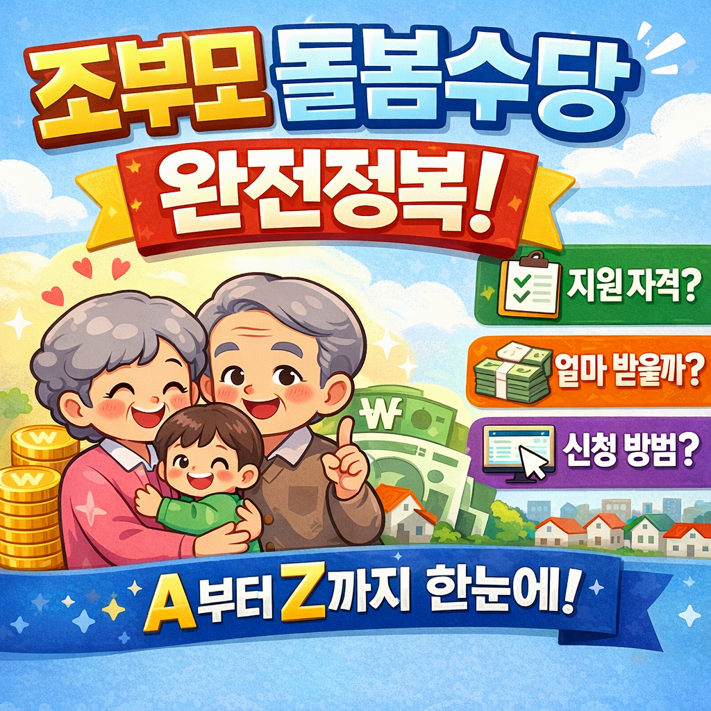 조부모 돌봄수당
