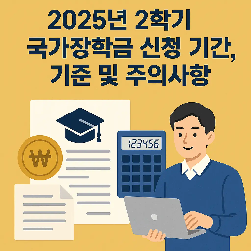 국가장학금 신청 기간 알아보기 📅