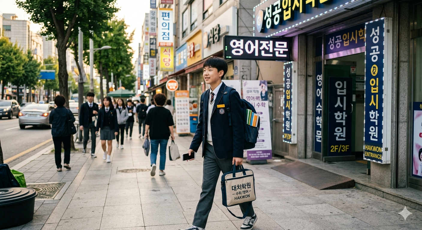 중학생 아이들
