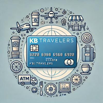 KB 국민 트래블러스 체크카드 특별 혜택 총정리 - 해외 수수료부터 맛집 할인까지