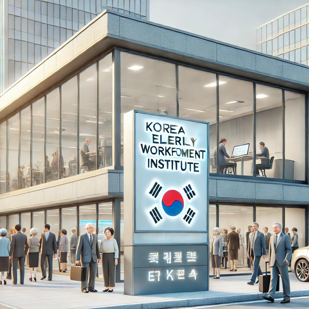 한국노인인력개발원 홈페이지