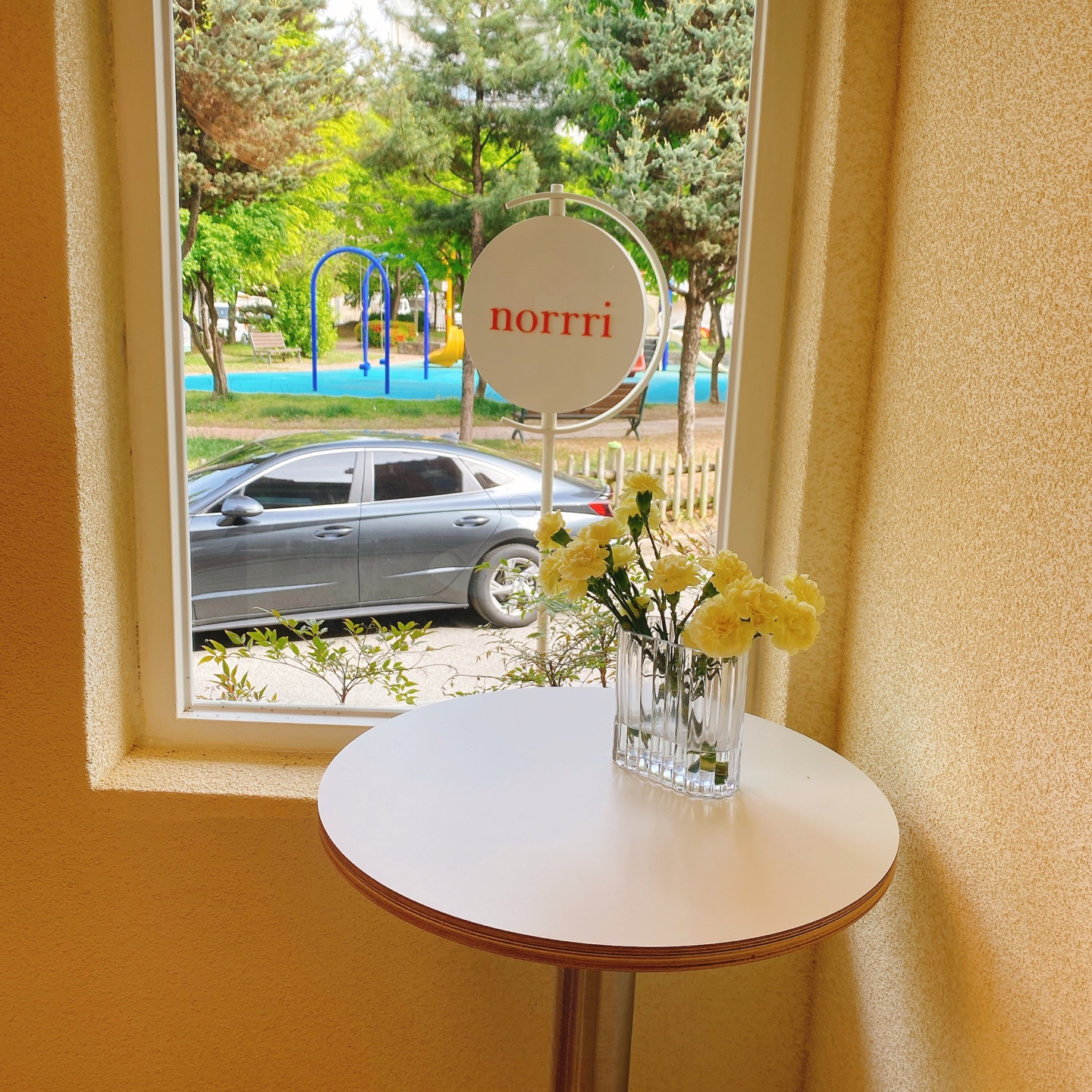 청주 고인쇄박물관 크로플스크림 카페 노리 NORRRI