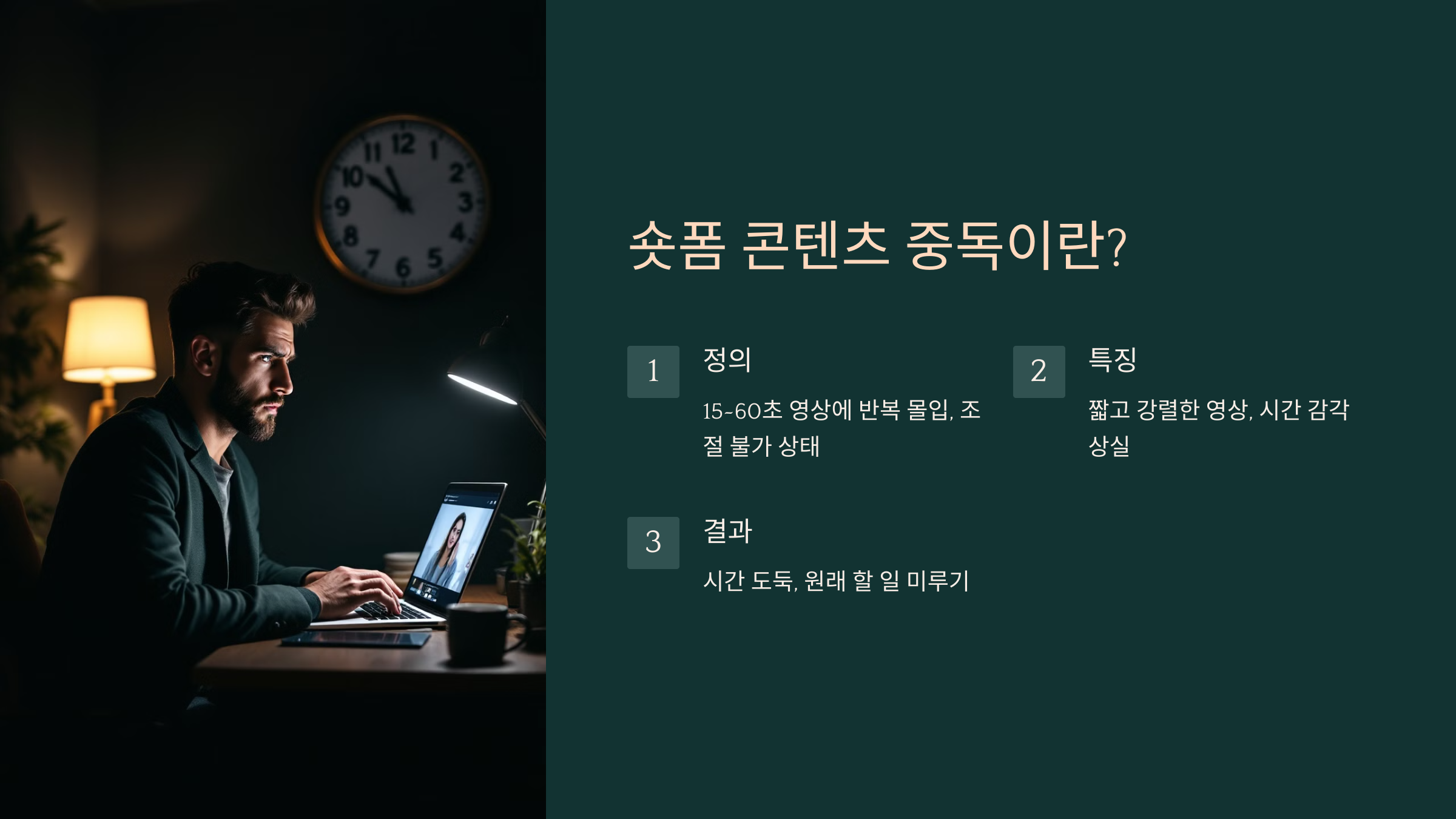 1. 숏폼 콘텐츠 중독이란?