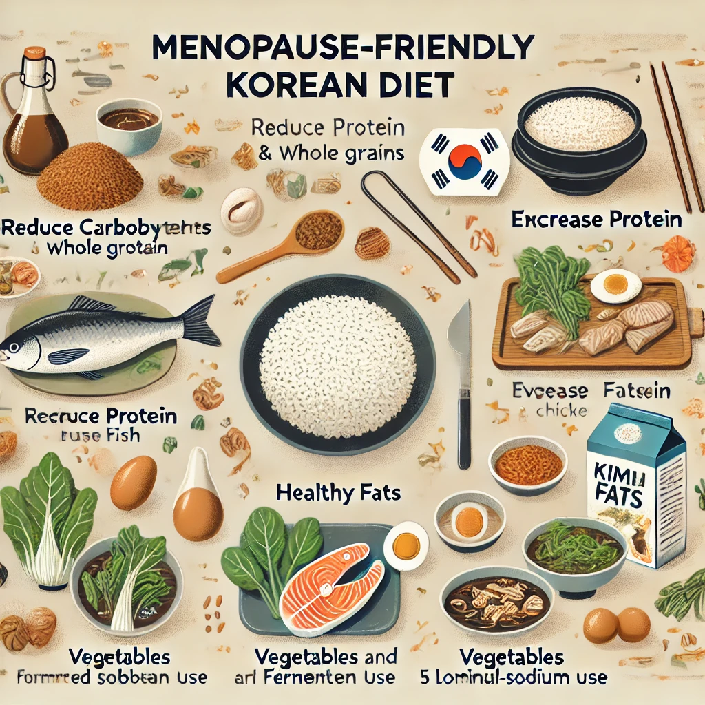 갱년기 맞춤 한식 식단