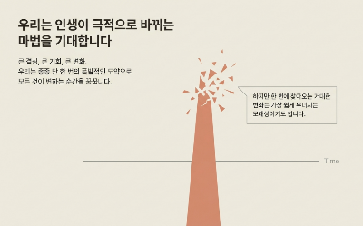 삶이 조금씩 나아지는 사람들의 공통된 습관
