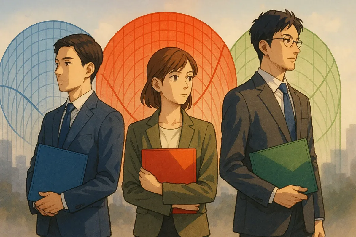 KODEX, TIGER, HANARO 로고가 나란히 배치된 운용사 비교 인포그래픽