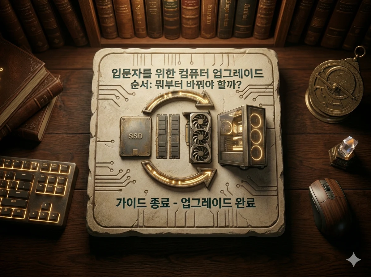 입문자를 위한 컴퓨터 업그레이드 순서 뭐부터 바꿔야 할까