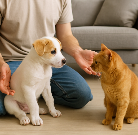 처음 집에 오게 된 반려동물