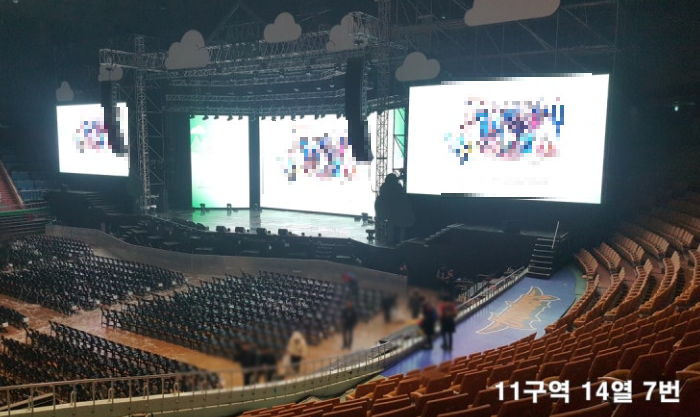 잠실실내체육관 시야 3층 2층 9 13 15 17 구역 플로어 시야제한석 좌석수 총정리 2