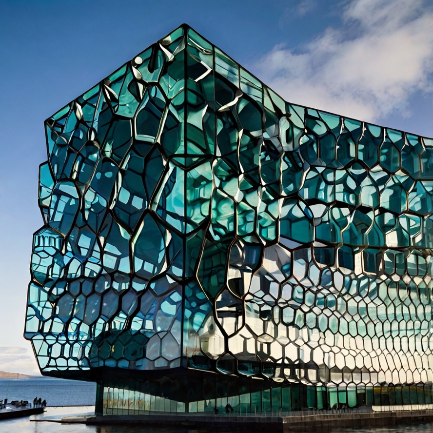 레이캬비크 하르파 콘서트홀 이미지