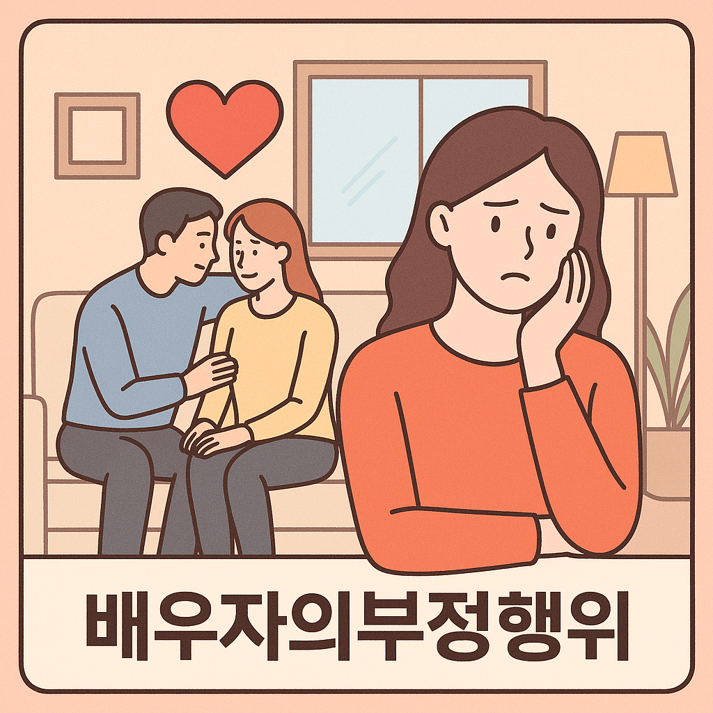 고부갈등이혼, 배우자의부정행위