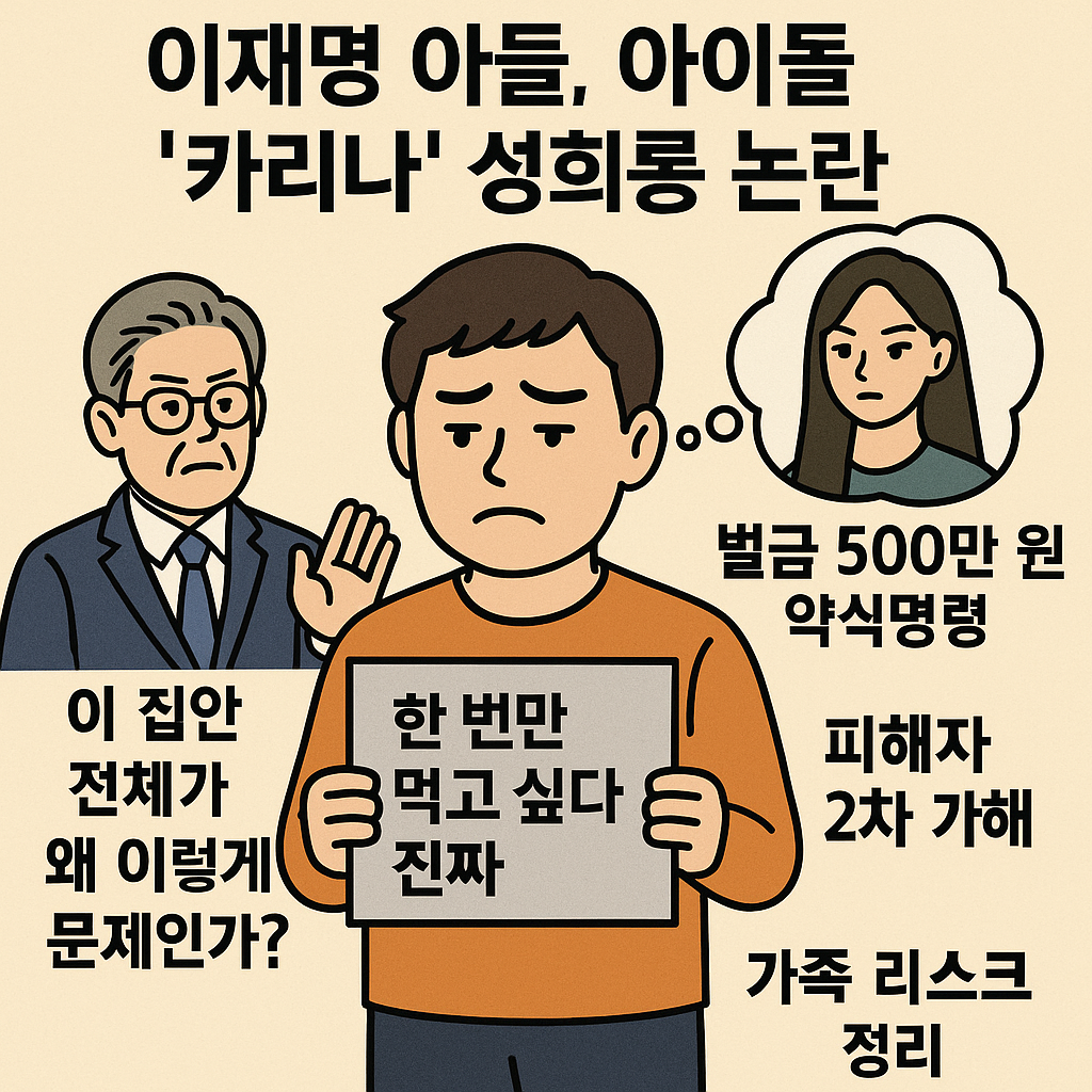 이재명 장남 성희롱