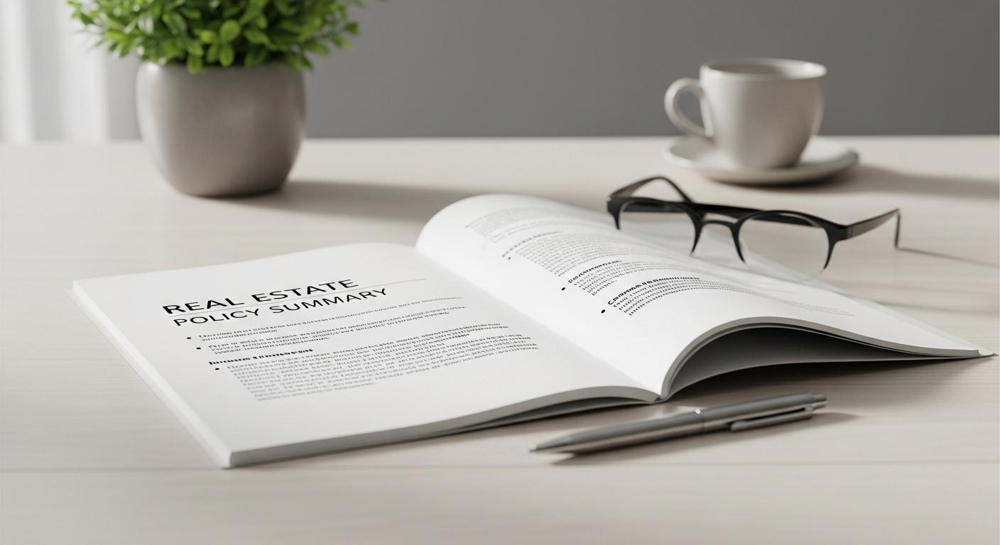 부동산 정책 요약