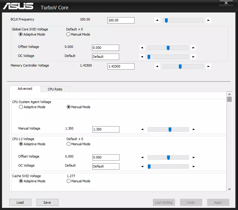 ASUS TURBOV CORE 1.10.20
