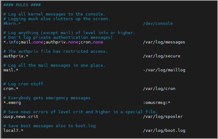 rsyslog