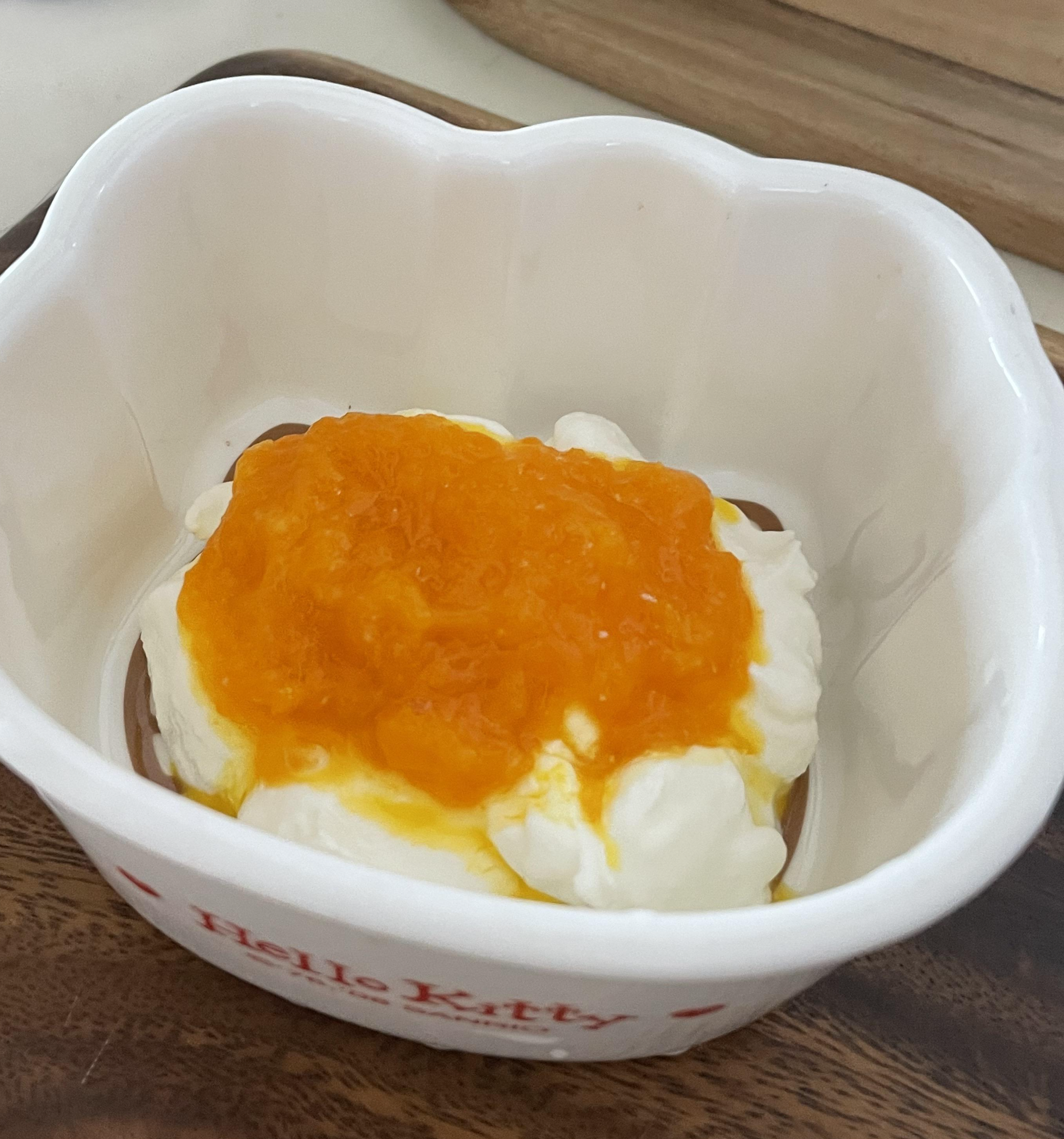 귤_콩포트_그릭요거트