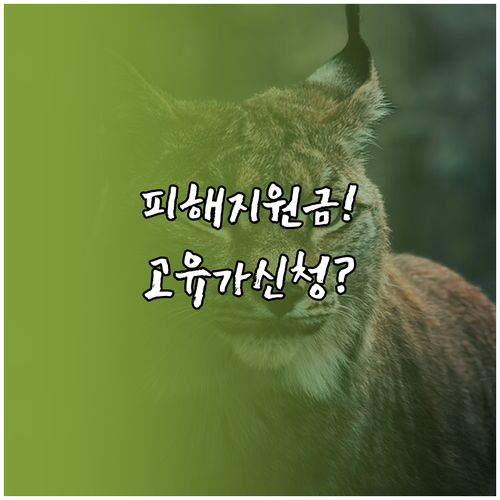 2026년 고유가 피해지원금, 조건과..