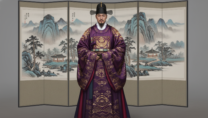 고려 시대 관복을 입은 품격 있는 조상님의 모습 재구성