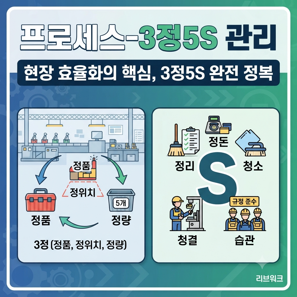 프로세스-3정 5S 관리 리브워크