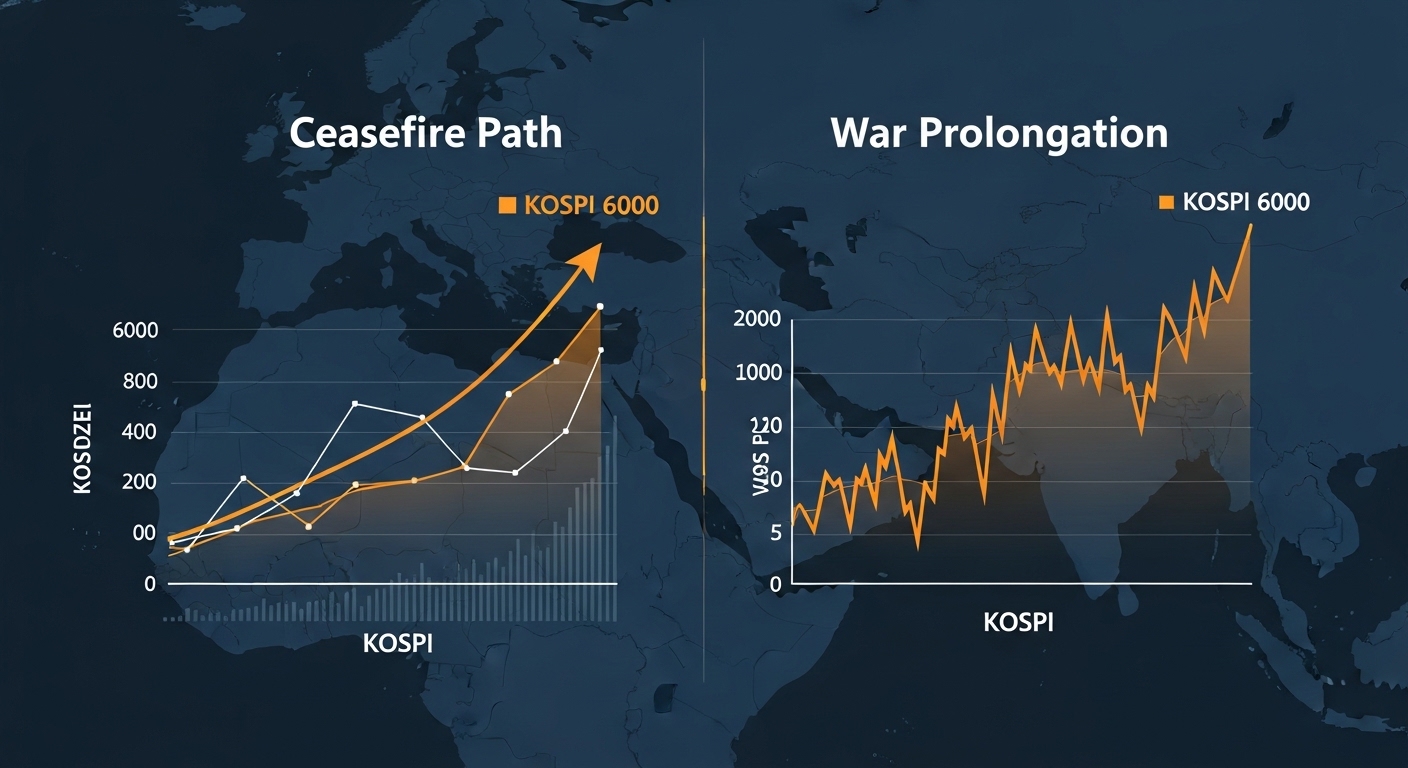 미이란 전쟁 종전 장기화 시나리오 코스피 전망 투자 대응