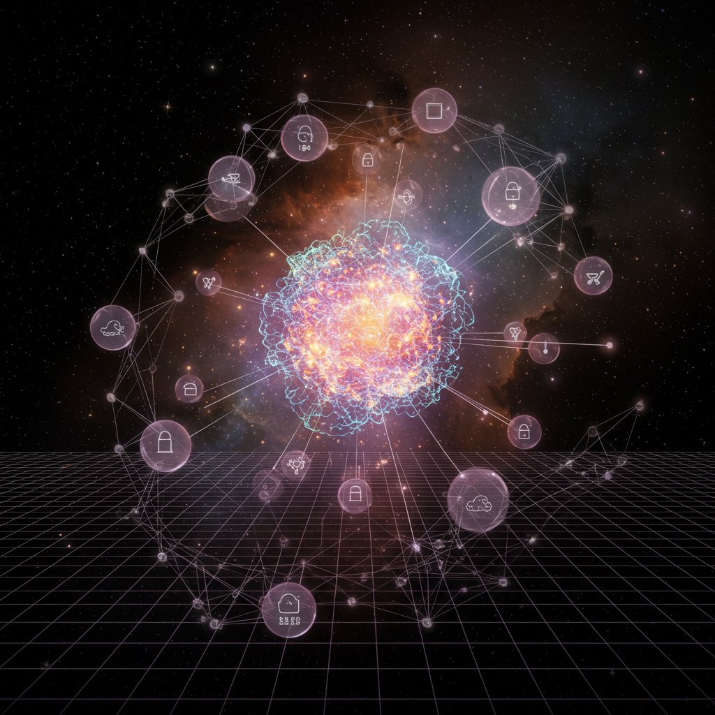 양자암호를 나타낸 사진