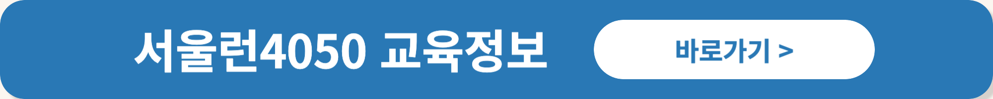 서울시 평생학습포털 서울런4050 중장년 일자리 역량 향상