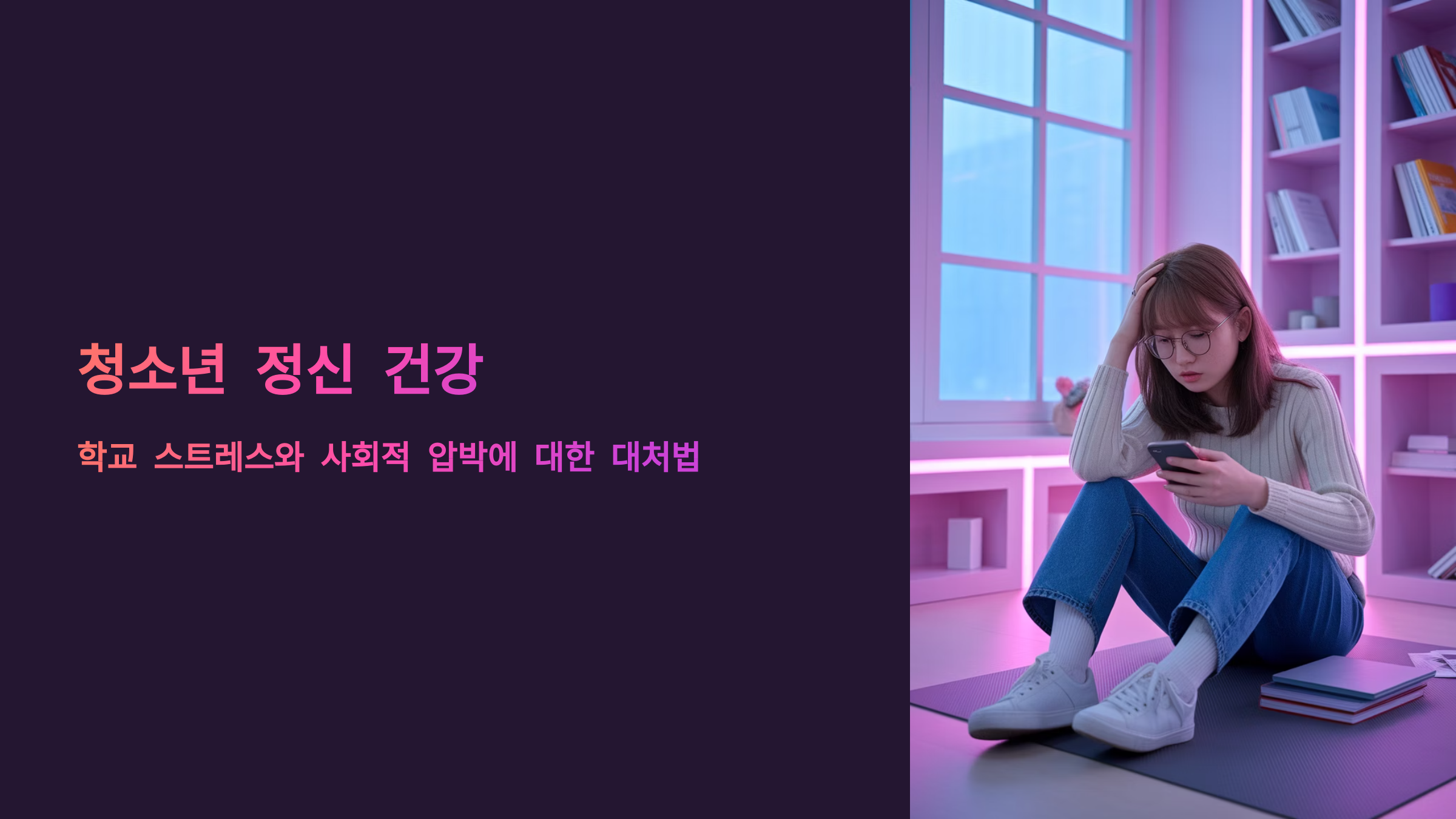 청소년 정신 건강