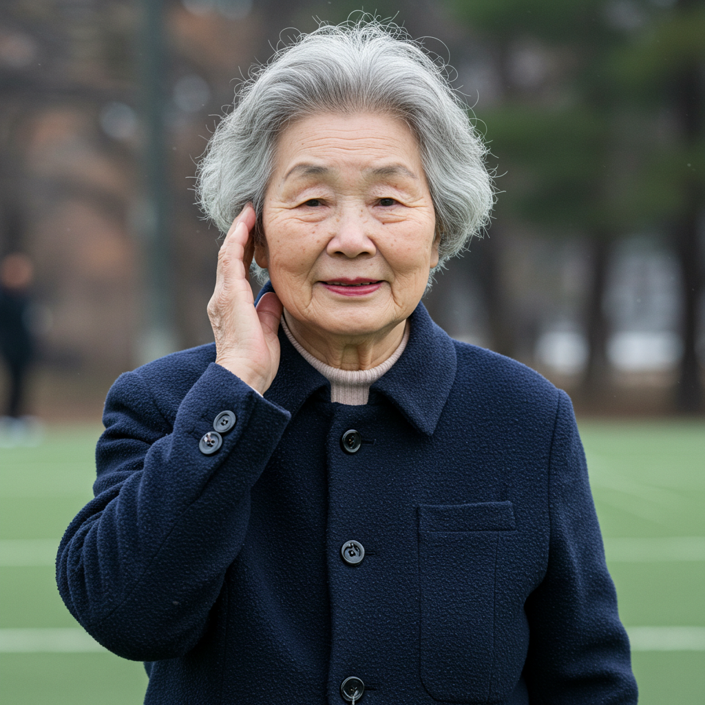 65세 이상 할머니의 모습2