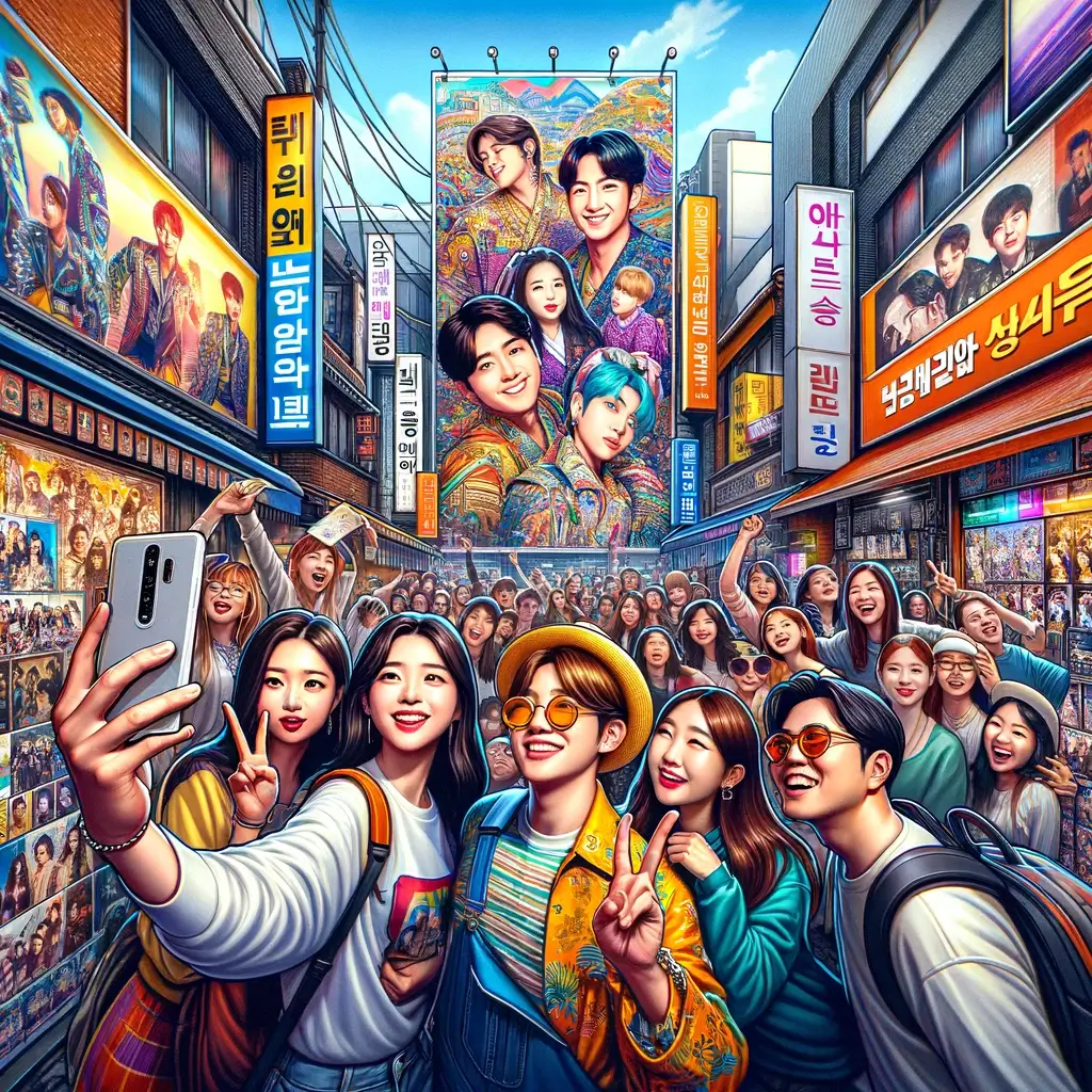 k-pop & k-drama 열광하는 외국인