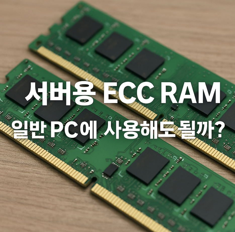 서버용 ECC RAM, 일반 PC에 사용해도 될까?