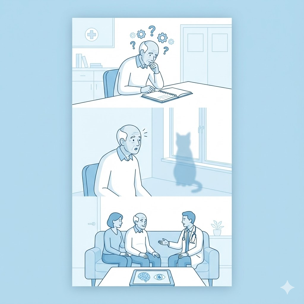 파킨슨병 치매, 다 알츠하이머일까? 인지저하&middot;환시 제대로 이해하기