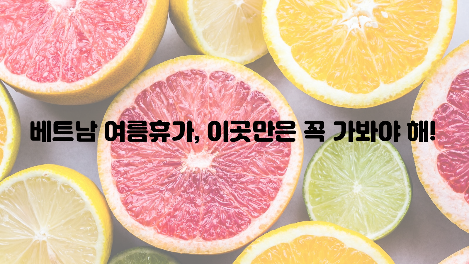 베트남, 여름휴가, 가봐야