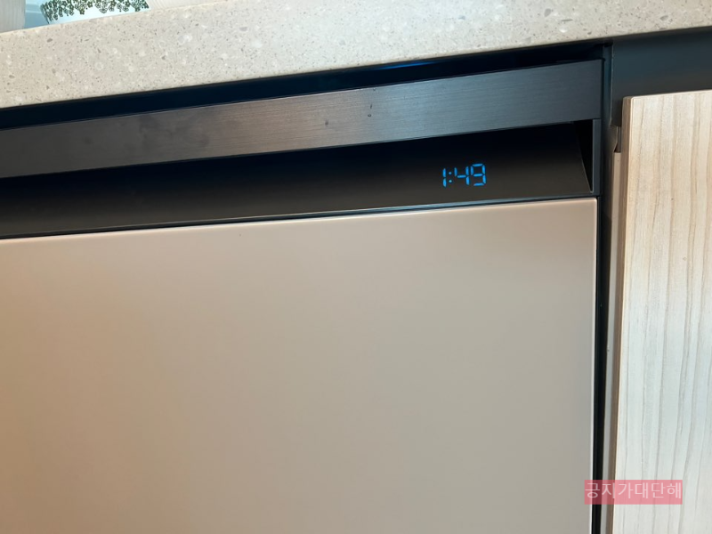 식세기-통세척코스-실행중