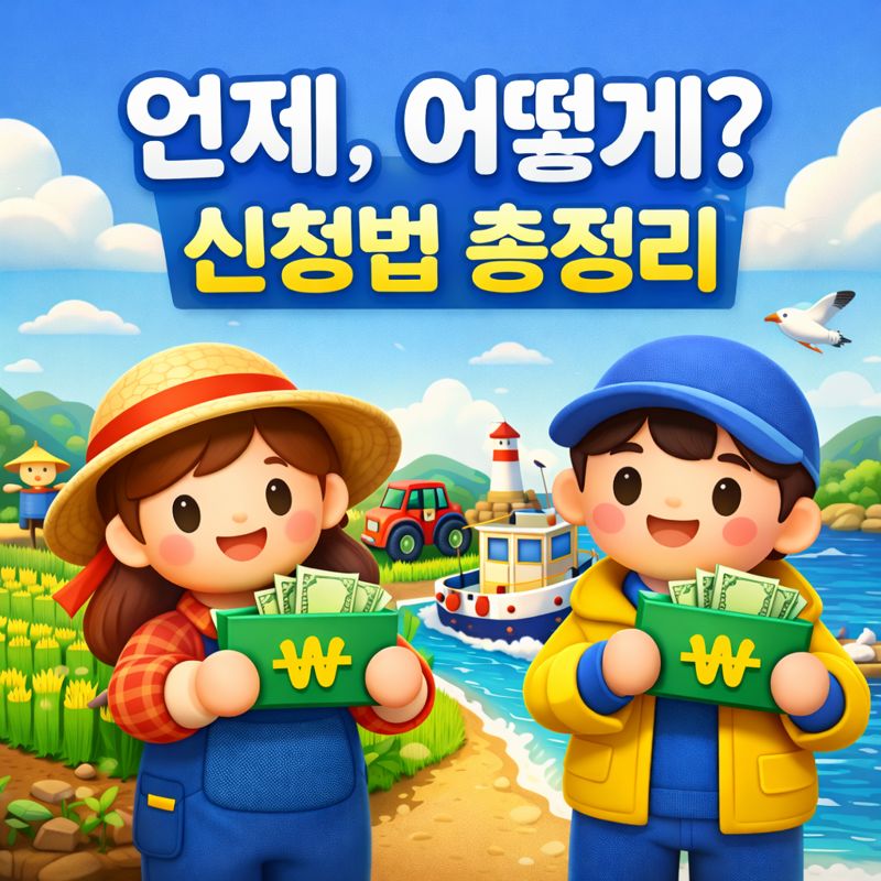 2026 농어민수당 신청 완벽 가이드