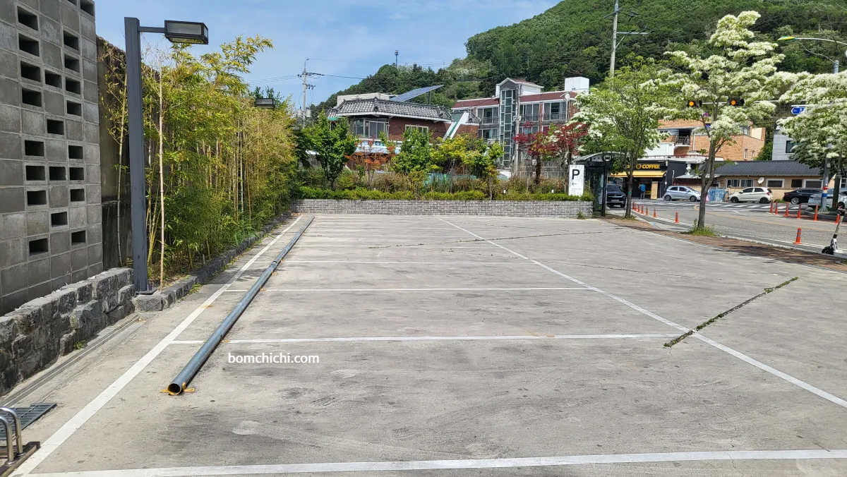 양산 물금역 근처 맛집 양산왕돼지국밥 주차장 사진