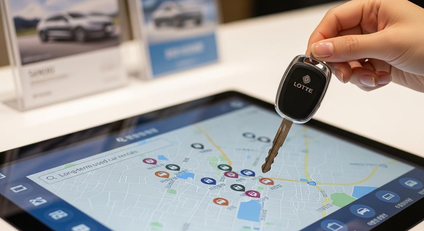 롯데 중고차 장기렌트