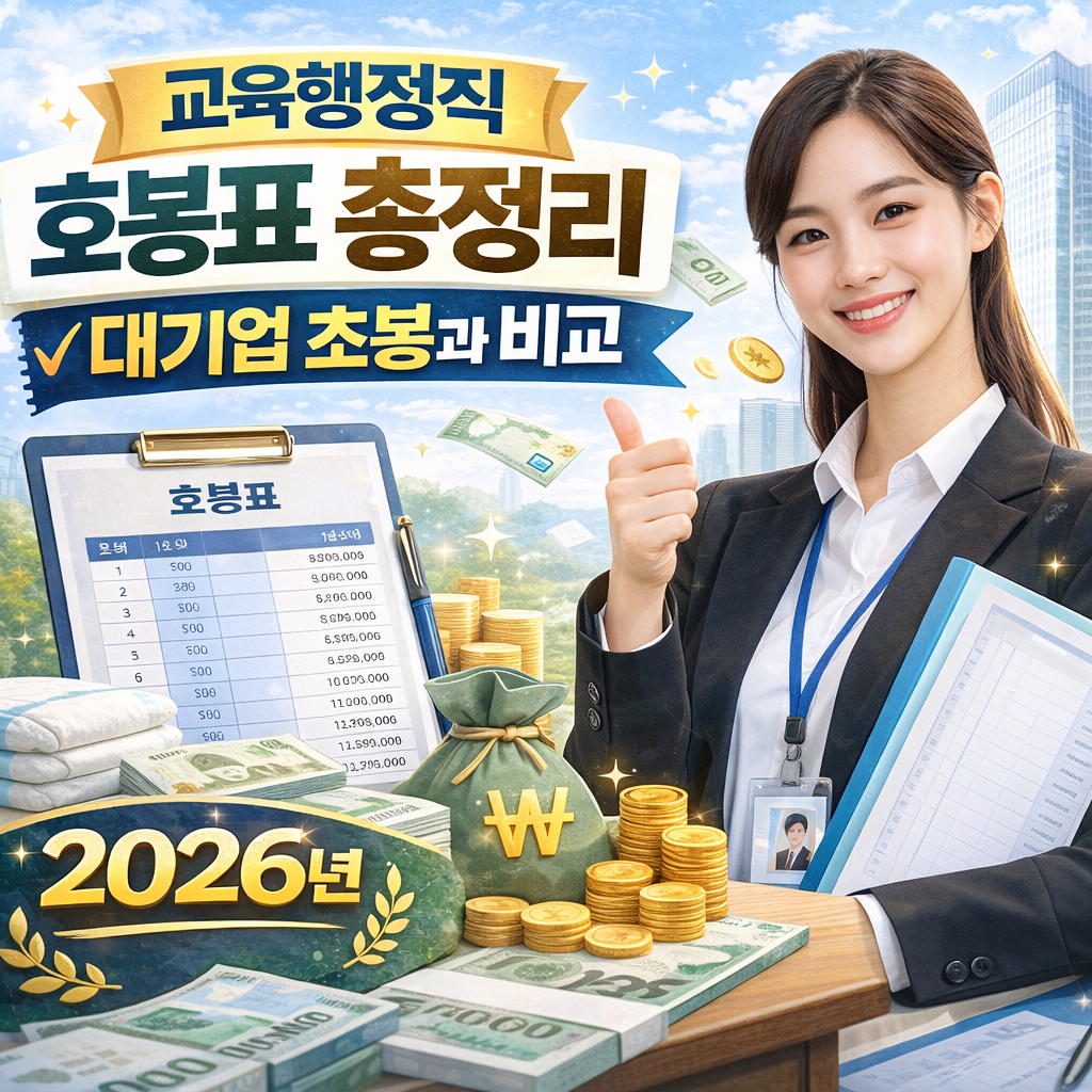 공무원 채용, 호봉 정보 확인하러 가기