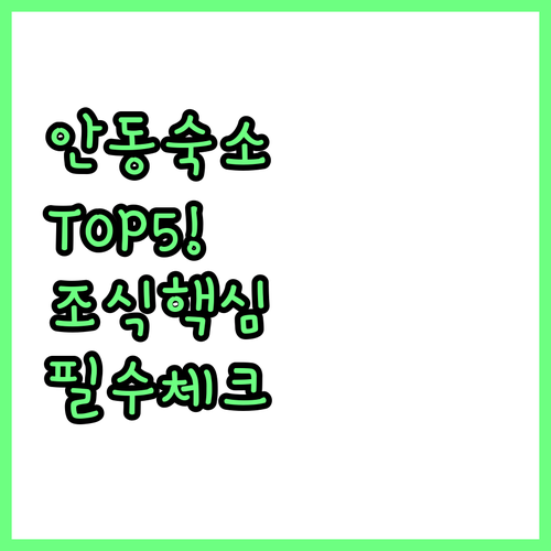 안동 숙소 추천 월영호텔 브라운도트 ..