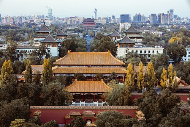 중국 자금성 사진