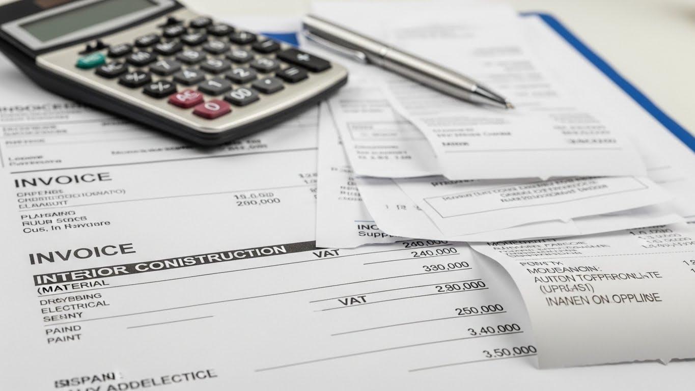 인테리어 공사 부가세