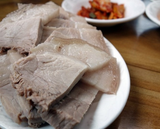 제주 밀면 맛집, 산방식당 본점