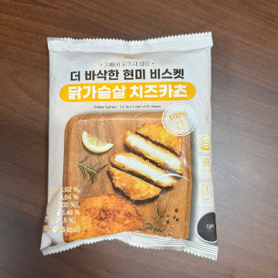 헬스앤뷰티 닭가슴살 치즈카츠 제품사진