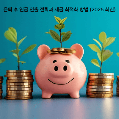 은퇴 후 연금 인출 전략과 세금 최적화 방법 (2025 최신)