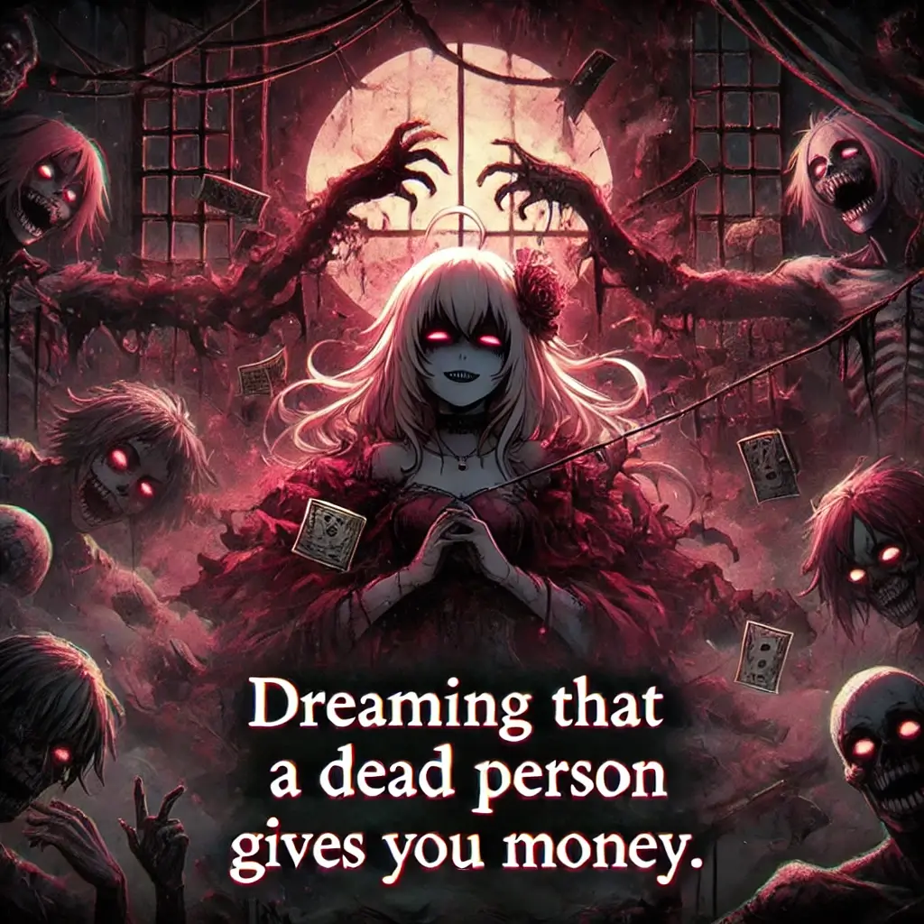 죽은 사람이 돈 주는 꿈