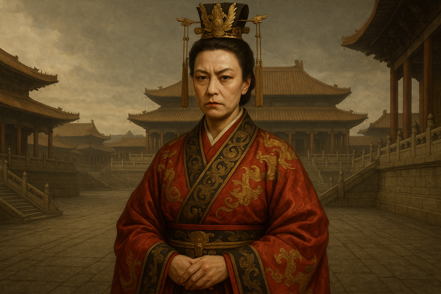 여후의 모습(가상)