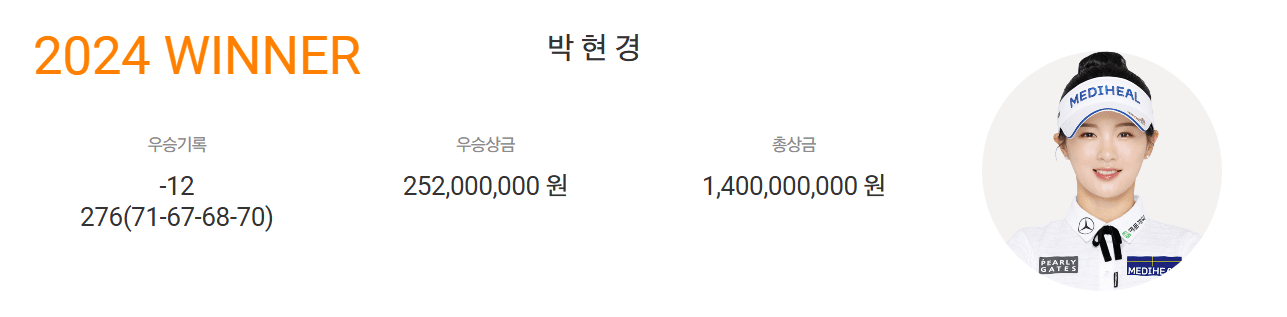 2025 - BC카드 한경레이디스컵