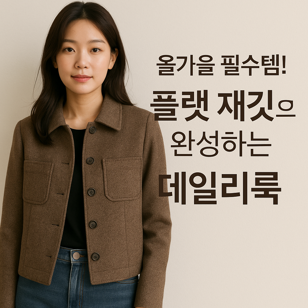 플랫 재킷