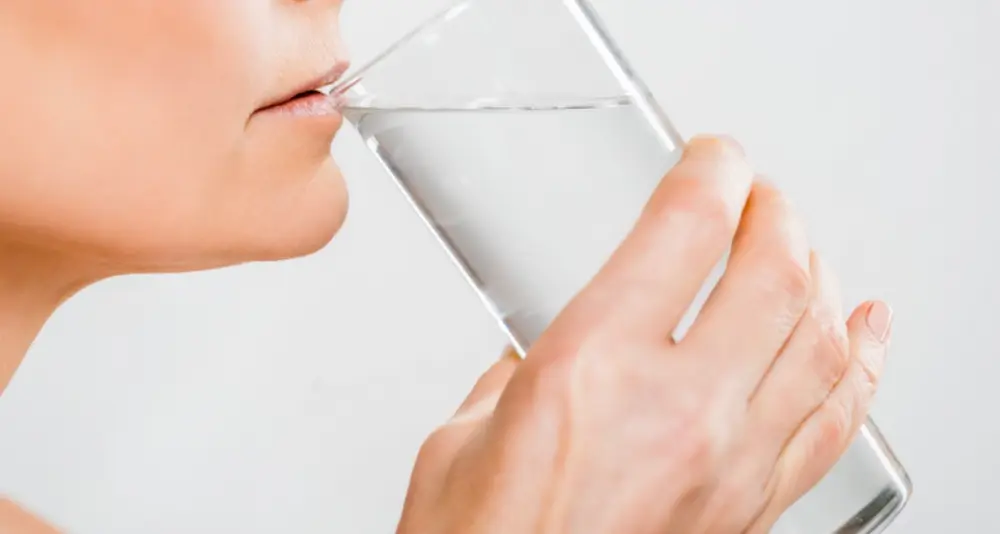 장염은 물을 마셔한다.