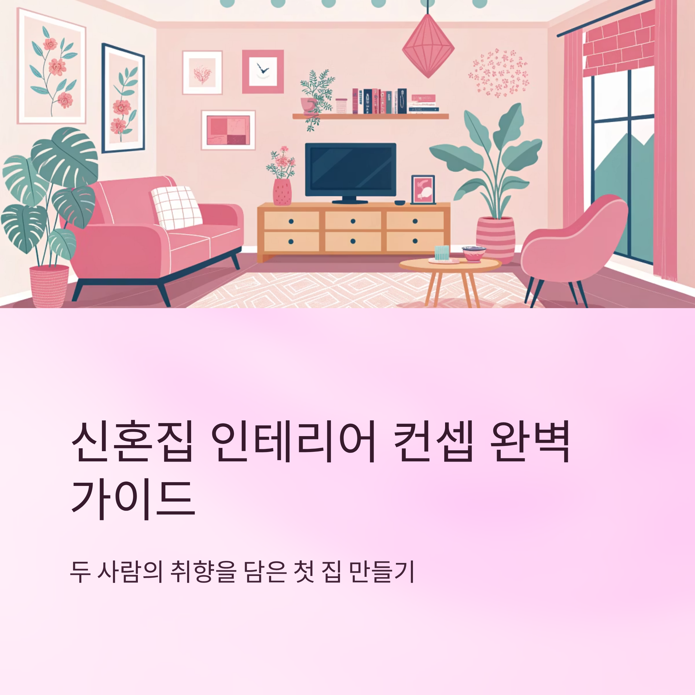 신혼집 인테리어 컨셉 고르기