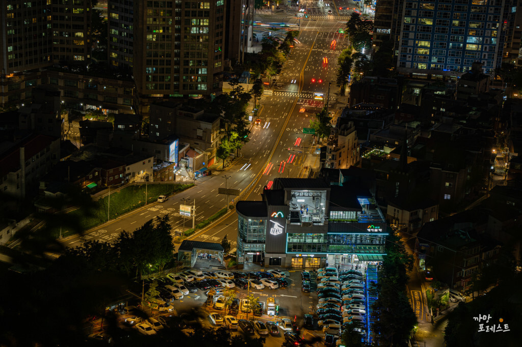 잠두봉 포토 아일랜드 야경